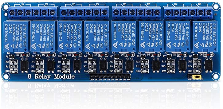 Module Relais 05VDC 8 Canaux